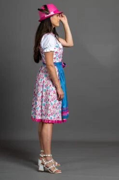 Dirndl " Bianca " In Türkis -Familien Geschäft allgau rebell dirndl bianca in turkis 6