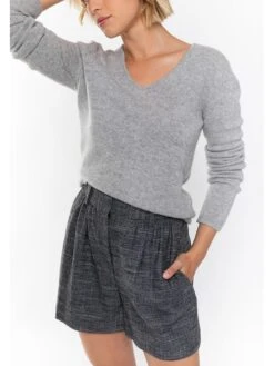 Kaschmir-Pullover In Grau 8 Kaschmir-Pullover In Grau -Familien Geschäft authentic cashmere kaschmir pullover in grau 2