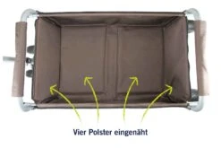 Beachtrekker LiFe Faltbarer Bollerwagen + Bremse, Klappbarer Handwagen (Grün) -Familien Geschäft beachtrekker beachtrekker life faltbarer bollerwagen bremse klappbarer handwagen grun 4