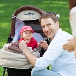 10tlg. Set: Kombi Kinderwagen "Rio" In Braun -Familien Geschäft bergsteiger 10tlg set kombi kinderwagen rio in braun 8