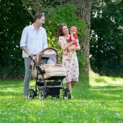 10tlg. Set: Kombi Kinderwagen "Rio" In Braun -Familien Geschäft bergsteiger 10tlg set kombi kinderwagen rio in braun 9