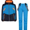 CMP 2tlg. Ski-/ Snowboardoutfit In Schwarz/ Blau -Familien Geschäft cmp 2tlg ski snowboardoutfit in schwarz blau