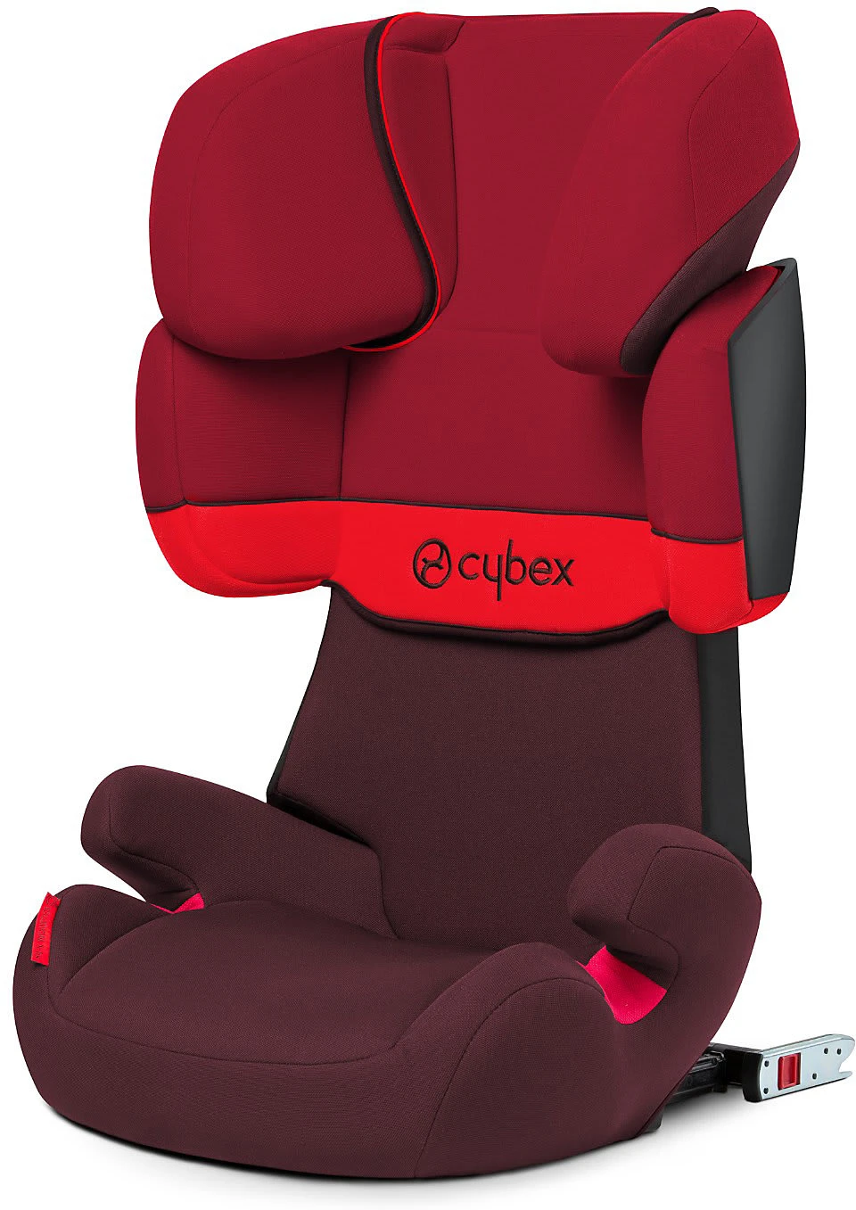 CYBEX Auto-Kindersitz Solution X-Fix, Silver-Line, Rumba Red 3 CYBEX Auto-Kindersitz Solution X-Fix, Silver-Line, Rumba Red