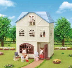 Epoch Sylvanian Families Himmelblaues Dreistöckiges Haus Geschenk Set, Limitiert -Familien Geschäft epoch sylvanian families himmelblaues dreistockiges haus geschenk set limitiert 7