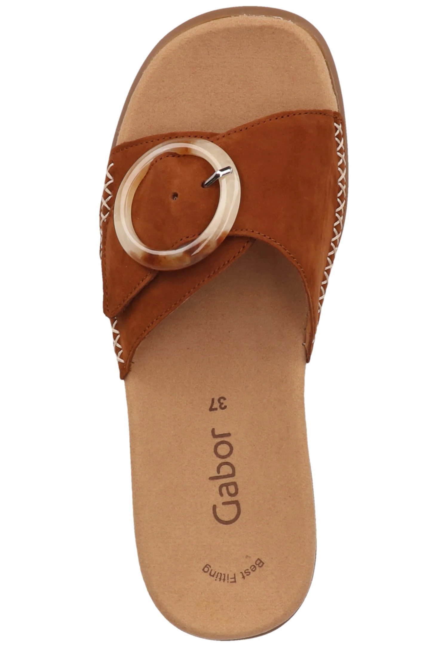 Gabor Pantoletten In Brandy 8 Gabor Pantoletten In Brandy - Image 6