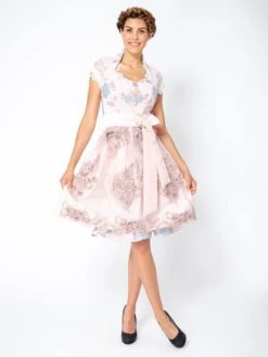 Dirndl "Alessia" In Rosa/ Hellblau -Familien Geschäft halali by astrid soll dirndl alessia in rosa hellblau 3