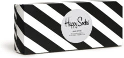 Familien Geschäft -Familien Geschäft happy socks 4er pack 4 pack classic black and white socks gift set socken 1
