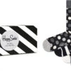 Happy Socks 4er Pack 4-pack Classic Black & White Socks Gift Set Socken -Familien Geschäft happy socks 4er pack 4 pack classic black and white socks gift set socken