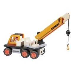 Autokran Aus Holz 5904 Orange-ab 3Jahre -Familien Geschäft howa autokran aus holz 5904 orange ab 3jahre 3