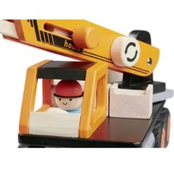 Autokran Aus Holz 5904 Orange-ab 3Jahre -Familien Geschäft howa autokran aus holz 5904 orange ab 3jahre 4