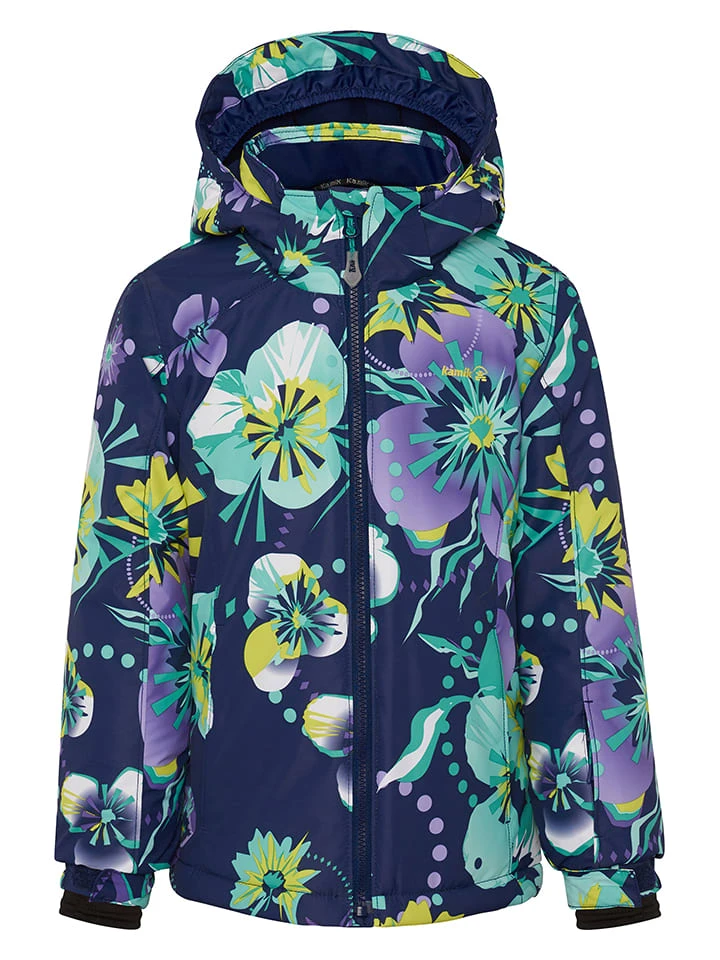 Kamik Ski-/ Snowboardjacke "Tallie" In Dunkelblau/ Türkis 3 Kamik Ski-/ Snowboardjacke "Tallie" In Dunkelblau/ Türkis