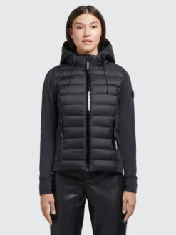 Khujo Jacke GHITA MATT In Schwarz -Familien Geschäft khujo jacke ghita matt in schwarz 3