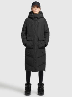 Neue Veröffentlichungen -Familien Geschäft khujo mantel elvita in schwarz 1