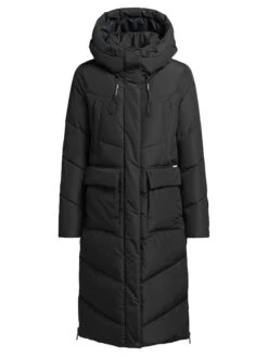 Khujo Mantel ELVITA In Schwarz