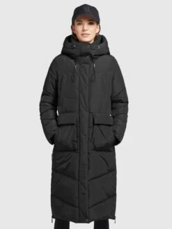 Khujo Mantel ELVITA In Schwarz -Familien Geschäft khujo mantel elvita in schwarz 3