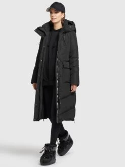 Khujo Mantel ELVITA In Schwarz -Familien Geschäft khujo mantel elvita in schwarz 5