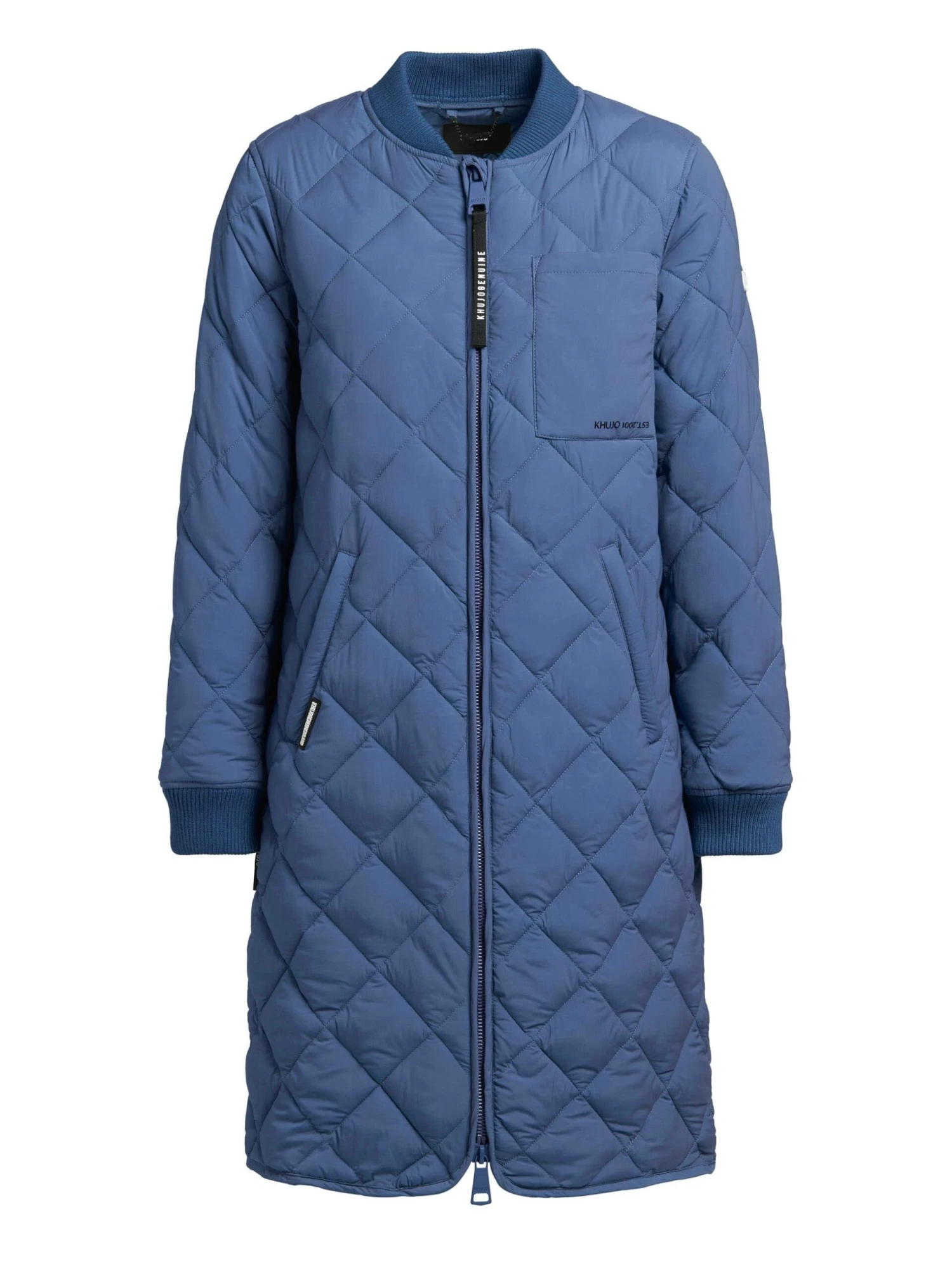 Khujo Mantel MARY In Blau 3 Khujo Mantel MARY In Blau