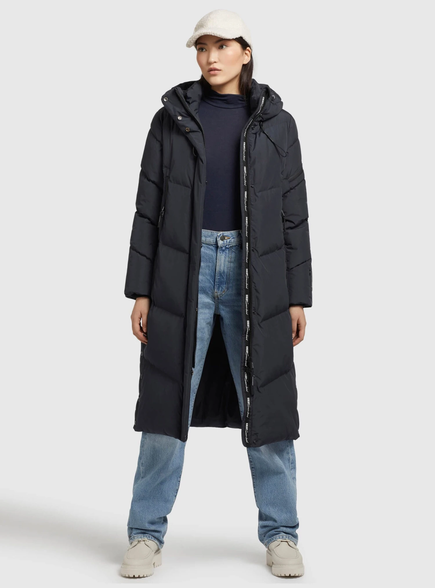 Khujo Mantel SONJE4 In Graublau 4 Khujo Mantel SONJE4 In Graublau - Image 2