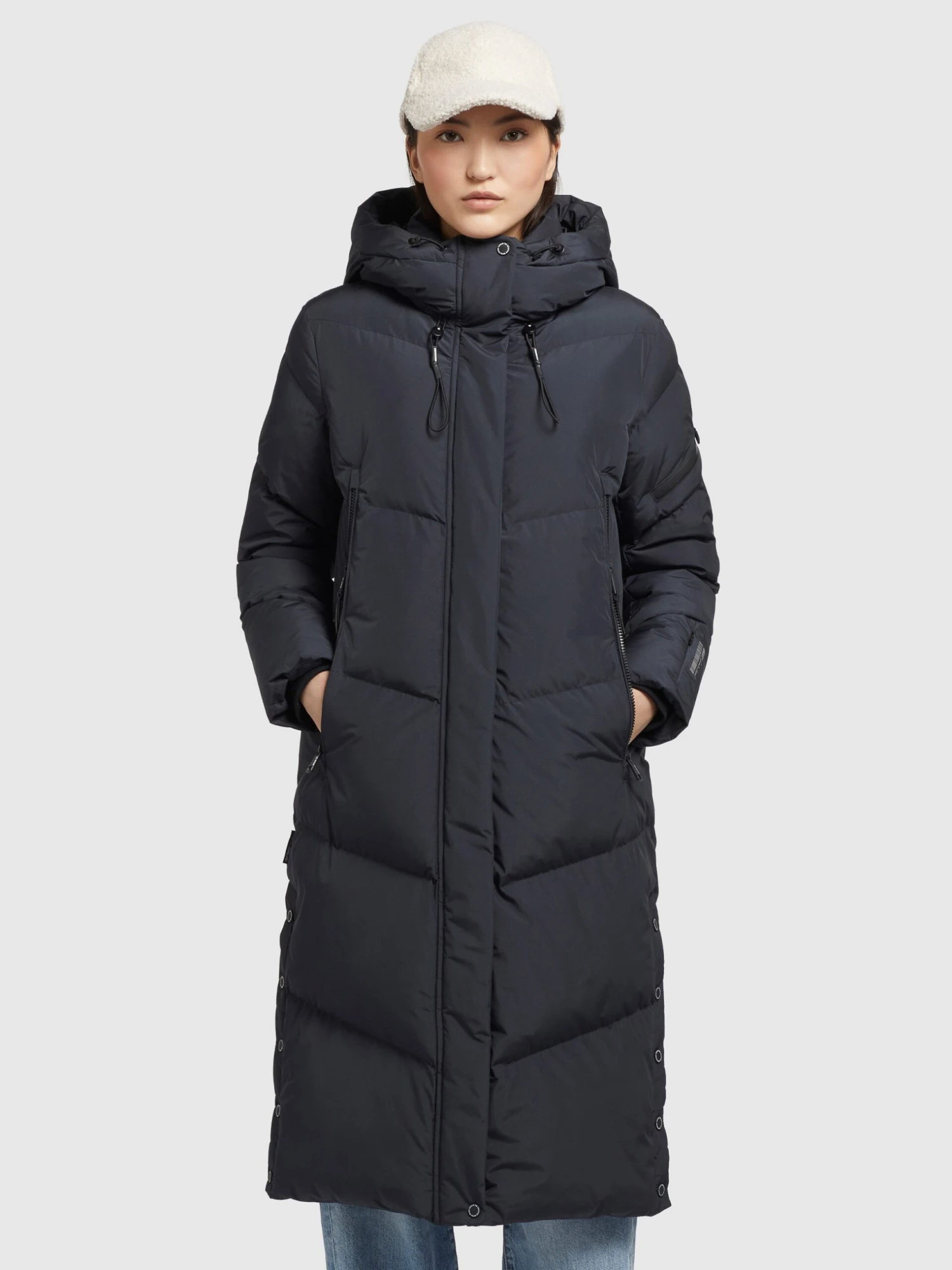 Khujo Mantel SONJE4 In Graublau 6 Khujo Mantel SONJE4 In Graublau - Image 4