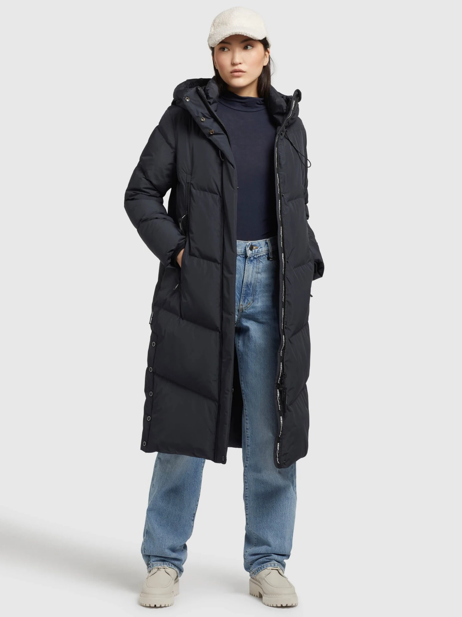 Khujo Mantel SONJE4 In Graublau 8 Khujo Mantel SONJE4 In Graublau - Image 6