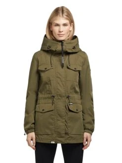 Khujo Parka "Elst" In Oliv -Familien Geschäft khujo parka elst in oliv 7