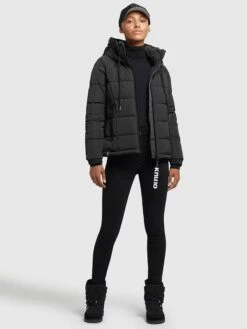 Khujo Steppjacke "Joilee" In Schwarz -Familien Geschäft khujo steppjacke joilee in schwarz 4