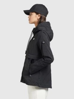 Khujo Übergangsjacke "Zahira3" In Schwarz -Familien Geschäft khujo ubergangsjacke zahira3 in schwarz 3