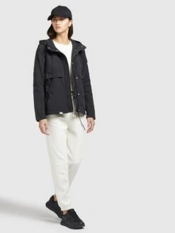 Khujo Übergangsjacke "Zahira3" In Schwarz -Familien Geschäft khujo ubergangsjacke zahira3 in schwarz 4