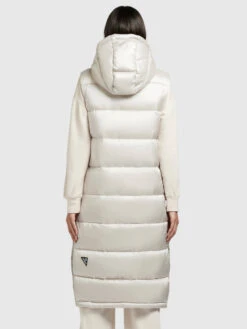 Khujo Weste TOURIN SATIN In Perlweiß -Familien Geschäft khujo weste tourin satin in perlweiss 4