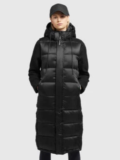 Khujo Weste TOURIN SATIN In Schwarz -Familien Geschäft khujo weste tourin satin in schwarz 3