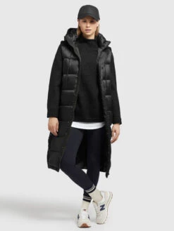 Khujo Weste TOURIN SATIN In Schwarz -Familien Geschäft khujo weste tourin satin in schwarz 5