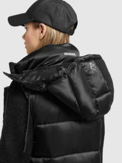 Khujo Weste TOURIN SATIN In Schwarz -Familien Geschäft khujo weste tourin satin in schwarz 7