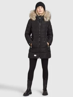 Khujo Winterjacke "Amaray 2" In Schwarz -Familien Geschäft khujo winterjacke amaray 2 in schwarz 4