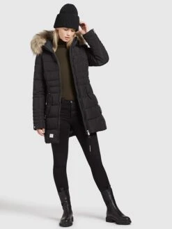 Khujo Winterjacke "Amaray 2" In Schwarz -Familien Geschäft khujo winterjacke amaray 2 in schwarz 5