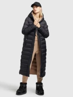 Khujo Wintermantel "Diwana2 Soft" In Schwarz -Familien Geschäft khujo wintermantel diwana2 soft in schwarz 2