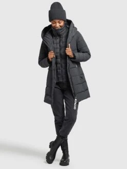 Khujo Wintermantel "Floyt" In Anthrazit -Familien Geschäft khujo wintermantel floyt in anthrazit 3