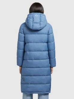 Khujo Wintermantel "Julina Matt" In Blau -Familien Geschäft khujo wintermantel julina matt in blau 3