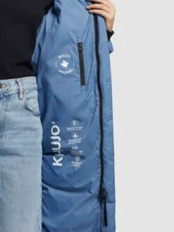 Khujo Wintermantel "Julina Matt" In Blau -Familien Geschäft khujo wintermantel julina matt in blau 6