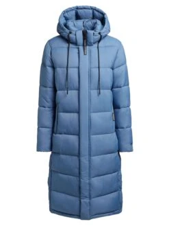 Khujo Wintermantel "Julina Matt" In Blau -Familien Geschäft khujo wintermantel julina matt in blau 7