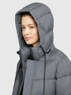 Khujo Wintermantel "Julina Matt" In Grau -Familien Geschäft khujo wintermantel julina matt in grau 5