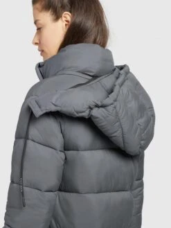 Khujo Wintermantel "Julina Matt" In Grau -Familien Geschäft khujo wintermantel julina matt in grau 6