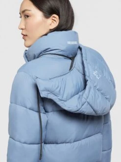 Khujo Wintermantel "Julina Matt" In Hellblau -Familien Geschäft khujo wintermantel julina matt in hellblau 5