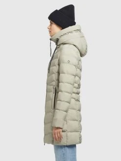 Khujo Wintermantel "Tuhani" In Hellgrün -Familien Geschäft khujo wintermantel tuhani in hellgrun 2