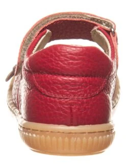 Leder-Spangenballerinas In Rot -Familien Geschäft kmins leder spangenballerinas in rot 2