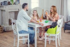 Junior Booster In Ocean Blue -Familien Geschäft koru kids junior booster in ocean blue 5