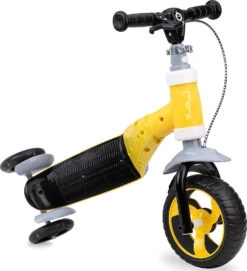 ELIOS 2 In 1 Laufrad Und Scooter, Gelb -Familien Geschäft momi elios 2 in 1 laufrad und scooter gelb 2
