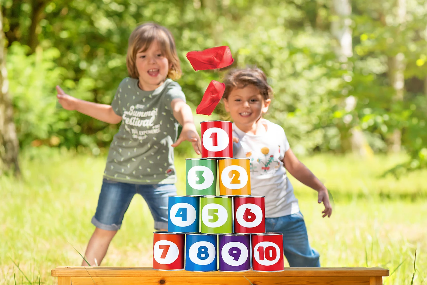 Dosenwurfspiel, 13-tlg. 4 Dosenwurfspiel, 13-tlg. - Image 2