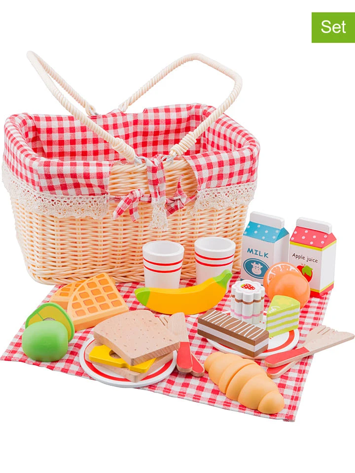 New Classic Toys® Picknickkorb Mit Zubehör - Ab 3 Jahren 3 New Classic Toys® Picknickkorb Mit Zubehör - Ab 3 Jahren
