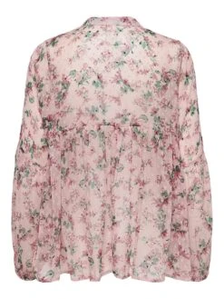 ONLY Bluse "Aida Elisa" In Rosa/ Rot/ Grün -Familien Geschäft only bluse aida elisa in rosa rot grun 6