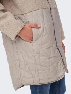 ONLY Teddymantel "Tinka" In Beige -Familien Geschäft only teddymantel tinka in beige 6